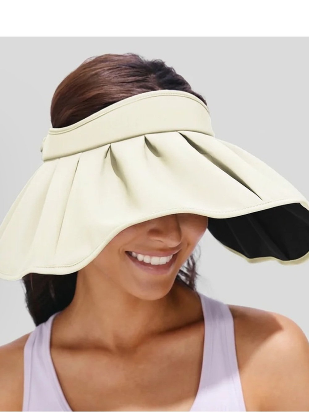 Beneunder Women's Clamshell Sun Visor UPF 100+